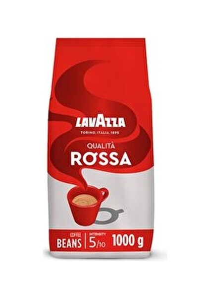 Qualita Rossa 1kg Çekirdek Kahve İtalyan Menşeli Çikolata Aromalı Zengin Lezzet indirimleri