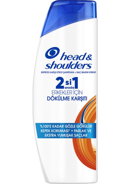 Head & Shoulders Erkeklere Özel Dökülme Karşıtı 2in1 Şampuan 300 ml 4 Adet