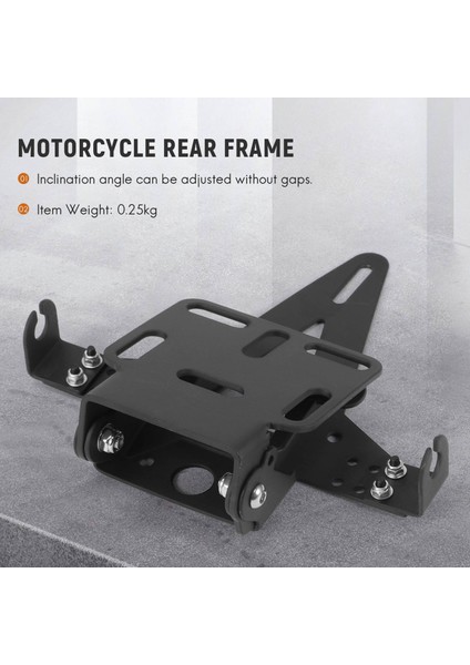 Motosiklet Ayarlanabilir Açı Lisans Numarası Plaka Çerçeve Tutucu Braketi Yamaha Yzf R1 R3 R3 R6 R15 R25 Fz6 Mt-07 mt 07 (Yurt Dışından) fiyatları