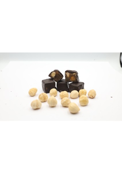 Bitter Konfiseri Kaplı Fındıklı Lokum 300GR