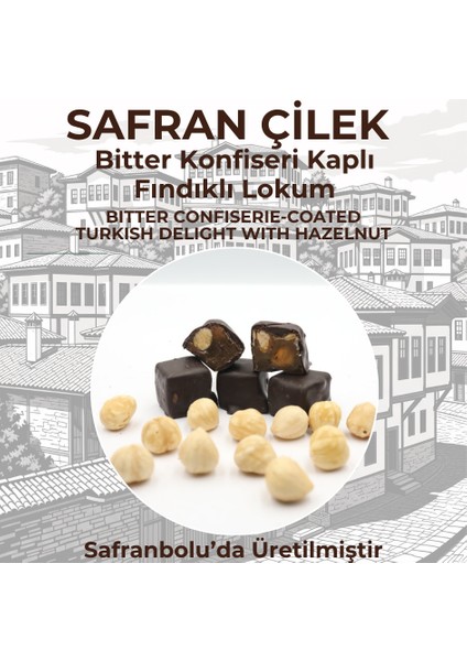 Bitter Konfiseri Kaplı Fındıklı Lokum 300GR indirimleri