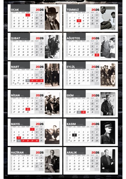 2025 Gemici Atatürk Takvimi fiyatları