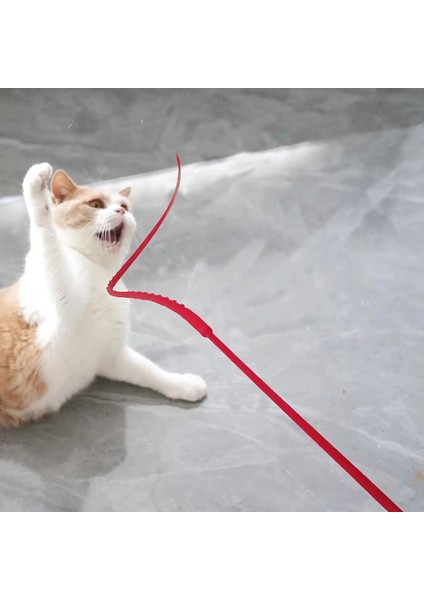 Delirten Çubuk Pati Çeker Kırmızı Kedi Oltası