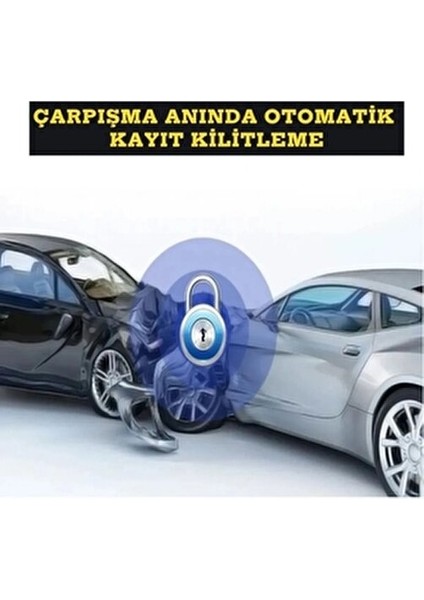 Dvr Wifi Dash Cam 1080p Gece Görüşlü 3 Kameralı Araç İçi Kamera Geniş Görüş Açısı