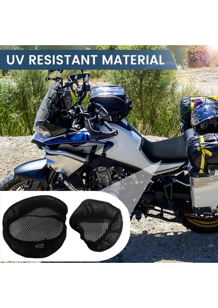 Motosiklet Aksesuarları Mesh Nefes Alabilir Koltuk Kapağı Koruyucu Izolasyon Koltuk Yastık Kapağı Cfmoto 800MT MT800 mt 800 (Yurt Dışından) fırsatları