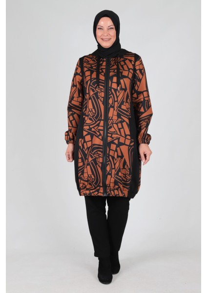 Büyük Beden Scuba Kap Ceket