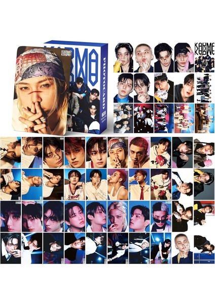 Stray Kıds '' Karma '' Çift Yön Baskılı Lomo Card Seti fiyatları