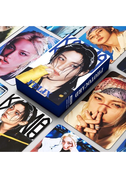 Stray Kıds Felix '' Karma '' Çift Yön Baskılı Lomo Card Seti