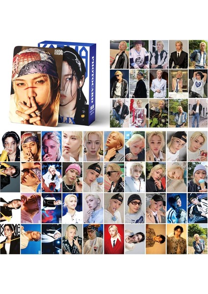 Stray Kıds Felix '' Karma '' Çift Yön Baskılı Lomo Card Seti fiyatları