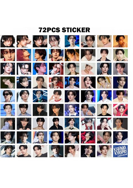 Stray Kıds Lee Know '' Karma '' Çift Yön Baskılı Lomo Card Seti fırsatları