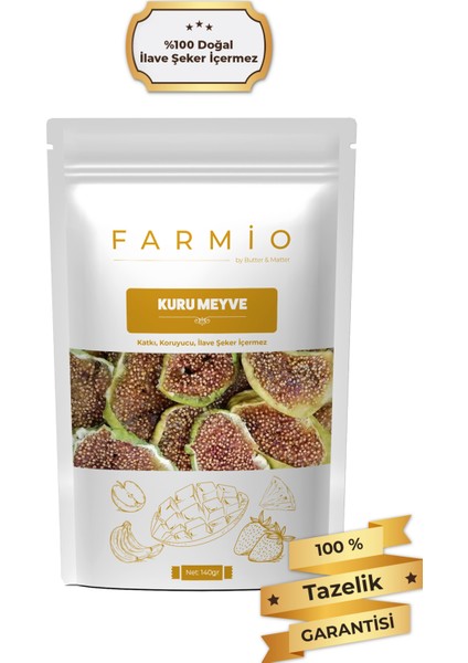 Şekersiz Kurutulmuş Incir – 140GR – Doğal ve Katkısız