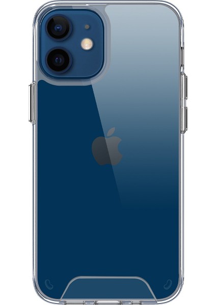 iPhone 12 / 12 Pro Nebula Aqua Transparan Ultra Şeffaf Kılıf Çizilmeye Dayanıklı Tam Kapsamlı Koruma modelleri