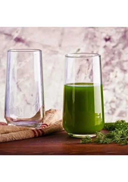 Pasabahce Allegra 470 cc Soda Camı Meşrubat Bardağı 6'lı Set ile Ferahlatıcı İçecekler İçin İdeal