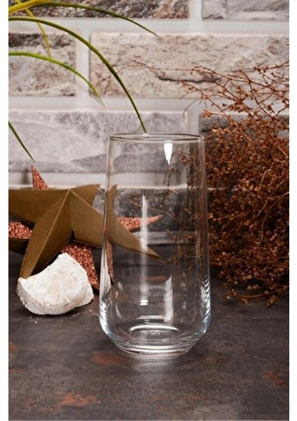 Pasabahce Allegra 470 cc Soda Camı Meşrubat Bardağı 6'lı Set ile Ferahlatıcı İçecekler İçin İdeal