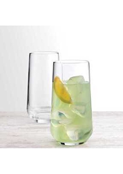 Pasabahce Allegra 470 cc Soda Camı Meşrubat Bardağı 6'lı Set ile Ferahlatıcı İçecekler İçin İdeal