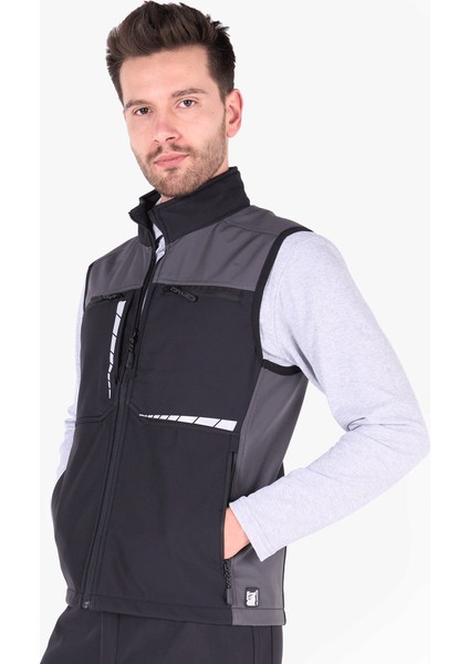 Softshell Reflektörlü Yelek