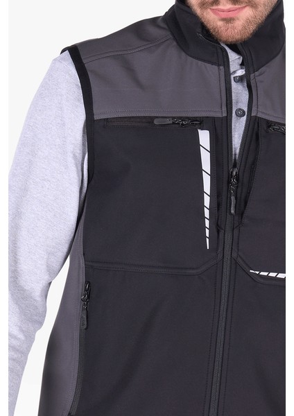 Softshell Reflektörlü Yelek
