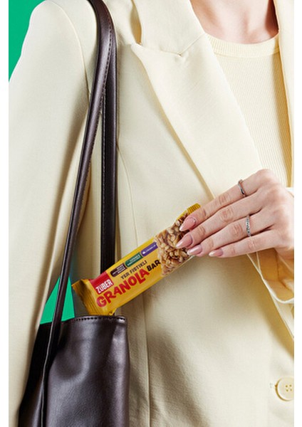 Granola Bar Deneme Paketi 25gr X 15 Antep Fıstıklı, Kırmızı Meyveli, Yer Fıstıklı Çeşitleri modelleri