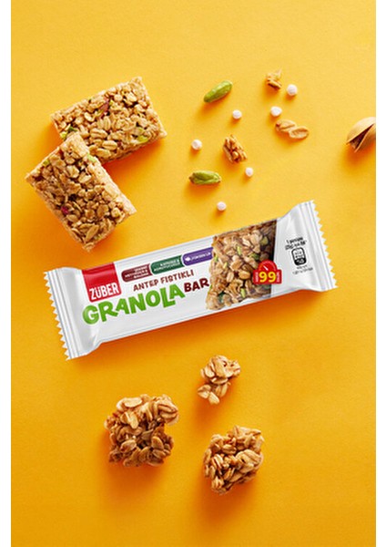Granola Bar Deneme Paketi 25gr X 15 Antep Fıstıklı, Kırmızı Meyveli, Yer Fıstıklı Çeşitleri indirimleri