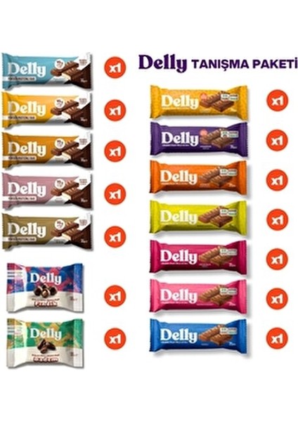 14 Adet Tanışma Paketi Vegan Yüksek Lifli Çikolata Kaplı Barlar İçerir fiyatları