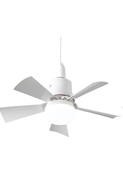 CT-1155 82W Karayel Fan LED Ampul E27 Duy Tipi Dimlenebilir Beyaz Işık Renkli