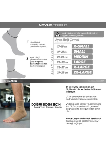 2'li Ortopedik Spor Ayak Bilekliği Unisex Spor Antrenman Gym Koşu Fitness Ayak Bileği Koruyucu