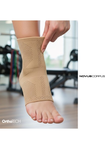 2'li Ortopedik Spor Ayak Bilekliği Unisex Spor Antrenman Gym Koşu Fitness Ayak Bileği Koruyucu