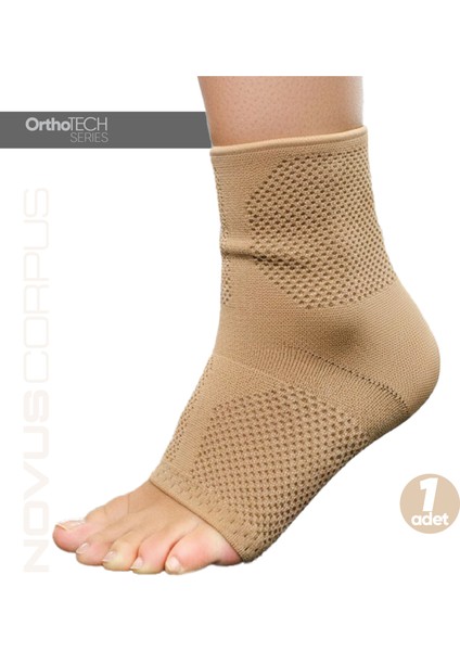 Fitness Spor Ayak Bileği Desteği Unisex Ankle Sleeve Antrenman Gym Ortopedik Ayak Bilekliği - 1 Adet