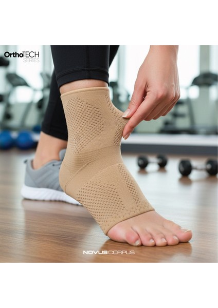Fitness Spor Ayak Bileği Desteği Unisex Ankle Sleeve Antrenman Gym Ortopedik Ayak Bilekliği - 1 Adet modelleri
