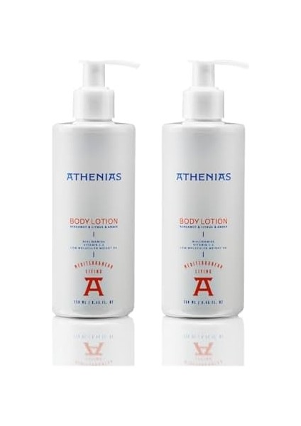 Athenıas Niacinamide, E ve C Vitamini Içeren Vücut Losyonu 250 ml Uzun Süre Nem x 2 Adet modelleri