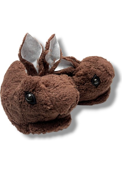 159-26 Termal Tavşan Figürlü Kız Çocuk Panduf 30-35