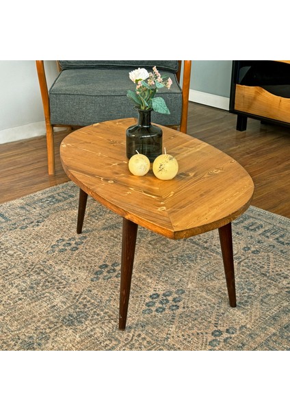 Ahşap Orta Sehpa Yaprak Şekilli Salon Dekorasyonu modelleri