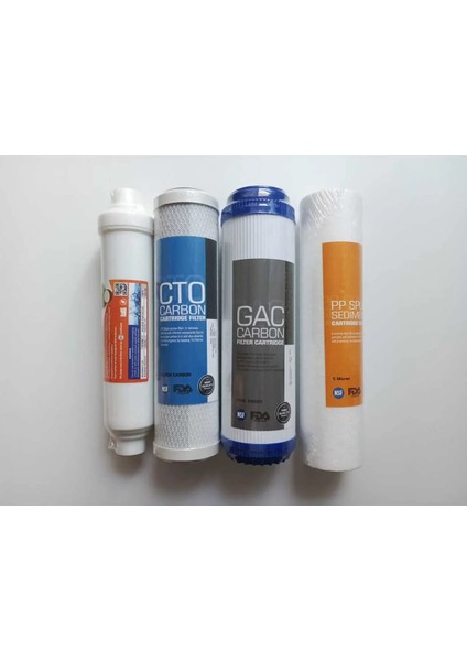 Açık Kasa 4 Lü Filtre Seti