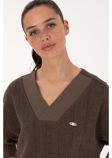 Kadın Vizon Sweatshirt 50309439-VR052 fiyatları