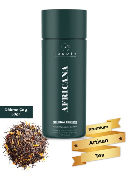 Afrıcana – Orijinal Roybos Çayı – 50GR – Portakal ve Vanilyalı