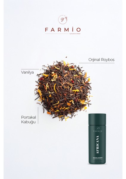 Afrıcana – Orijinal Roybos Çayı – 50GR – Portakal ve Vanilyalı modelleri