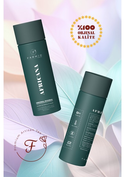 Afrıcana – Orijinal Roybos Çayı – 50GR – Portakal ve Vanilyalı fırsatları