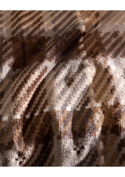 Galon Çift Kişilik Sherpa Yatak Örtüsü - Bej