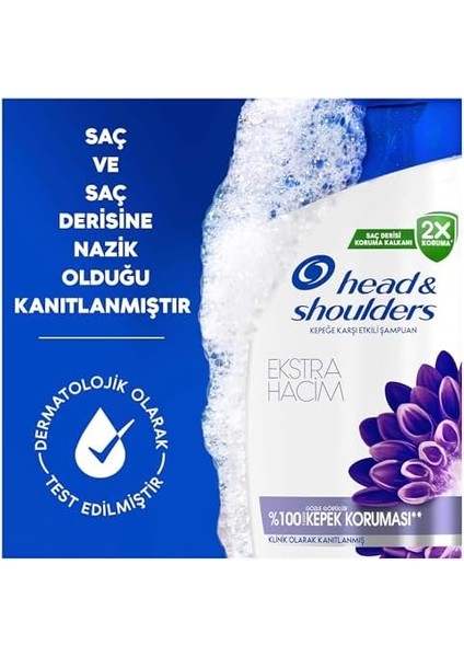 Head & Shoulders Ekstra Hacim Kepek Karşıtı 330 ml Günlük Kullanım Şampuan