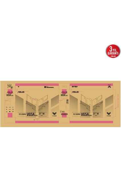 Tuf Gamıng VG279QM5A 27" 0.3ms 240HZ 1920X1080 2xhdmı/dp Vesa mm Full Hd LED Monıtor indirimleri