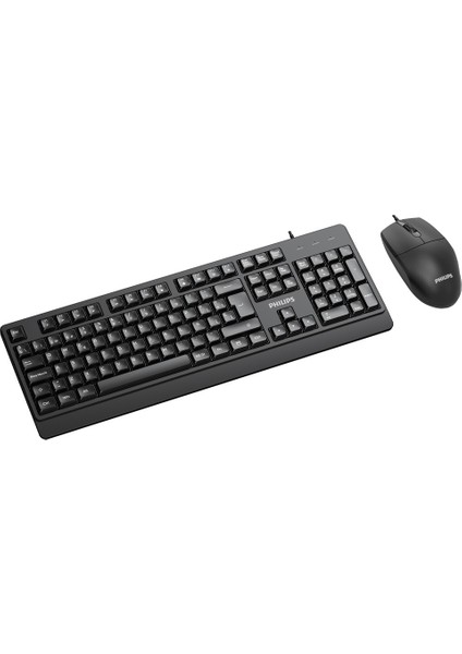 Phılıps SPT6247B Kablolu USB Standart Siyah Q Klavye+Mouse fiyatları