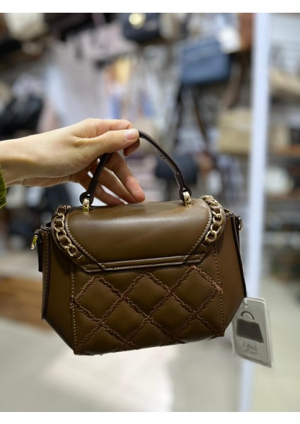 Camel Dikdörtgen Metal Kilit Omuz Çantası 930428 fiyatları