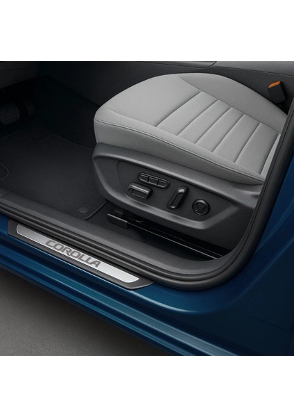 Toyota Corolla Tüm Modeller Uyumlu Krom Kapı Eşiği 4 Parça Paslanmaz Çelik Kapı Koruma Seti fiyatları