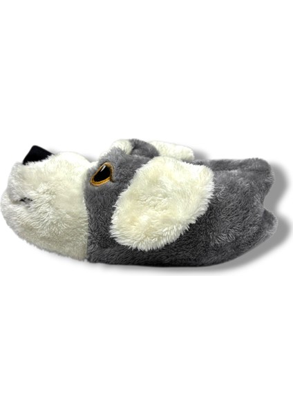 161-26 Termal Köpek Figürlü Erkek Panduf 42-44 modelleri