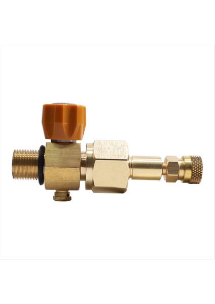 Soda Dolum Şişesi Co2 Adaptör Konnektör Kiti Hızlı Adaptör Yüksek Basınçlı Gaz Tüpü Için 8mm Dişi 5/8-18UNF (Yurt Dışından) fiyatları