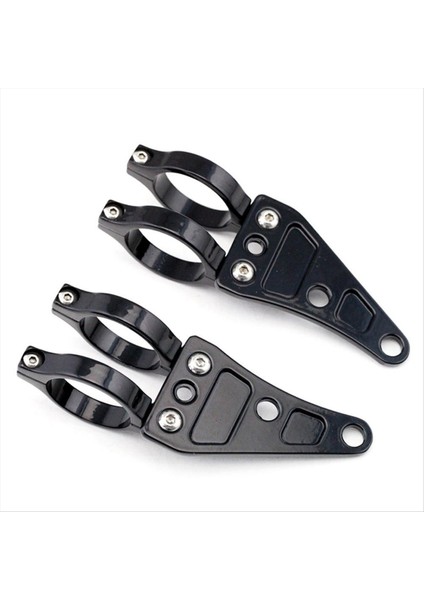 41MM Çatal Motosiklet Far Montaj Braket Kelepçesi Kafa Işığı Destek Turn Sinyal Işık Raf Kıyıcı Yarışçıları Için (Yurt Dışından) fırsatları