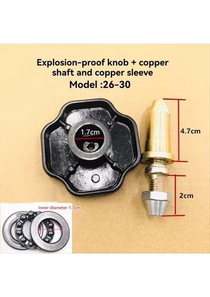 Düdüklü Tencere Yedek Düğmesi Evrensel Düdüklü Tencere Yedek Düğmesi Düdüklü Tencere Bakım Seti 26-30 cm (Yurt Dışından) modelleri