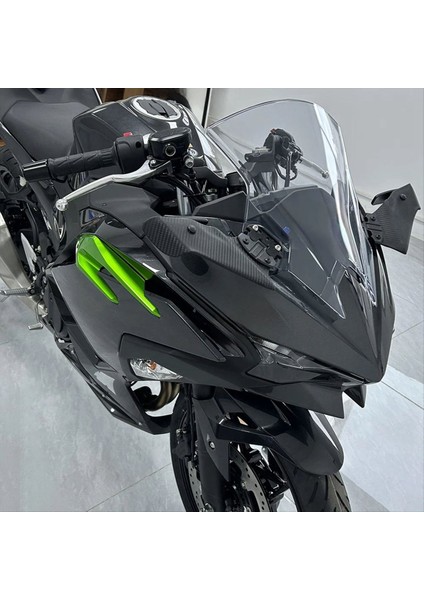 Motosiklet Yan Kanat Kiti Spoıler Sağlığı Kawasakı Nınja Için Sadece Banıllı Bana Kiti 500 400 NINJA500 (Yurt Dışından) fiyatları