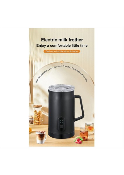 4'ü 1 Arada Elektrik Süt Köpürtücü 400W 590ML Sıcak ve Soğuk Süt Köpürtücü Sessiz Çalışma Paslanmaz Çek Süt Buharlayıcı Ab Fişi (Yurt Dışından) fiyatları