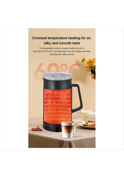 4'ü 1 Arada Elektrik Süt Köpürtücü 400W 590ML Sıcak ve Soğuk Süt Köpürtücü Sessiz Çalışma Paslanmaz Çek Süt Buharlayıcı Ab Fişi (Yurt Dışından) modelleri